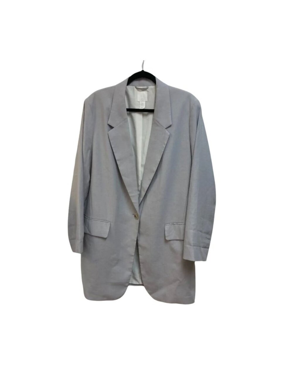H&M Women's Grey Lined  Blazer Size Large